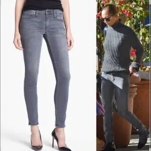 GENETIC DENIM THE SHYA Crop Cinder Gray Woman’s Skinny Jeans 30/28 Pants